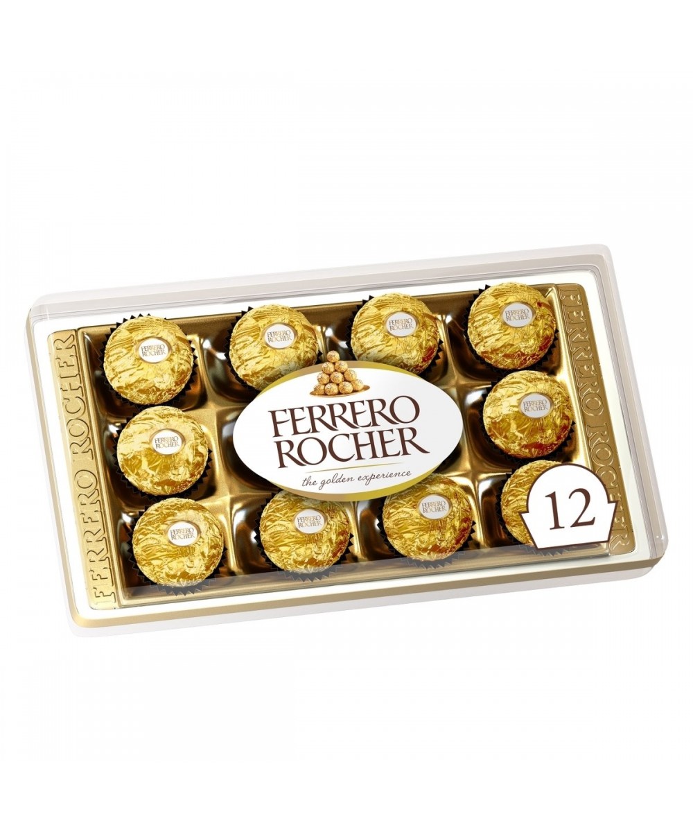 Chocolate Ferrero Rocher 12 unidades - Iara Flores