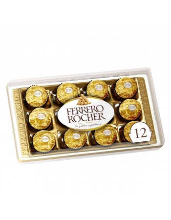 Chocolate Ferrero Rocher 12 unidades 