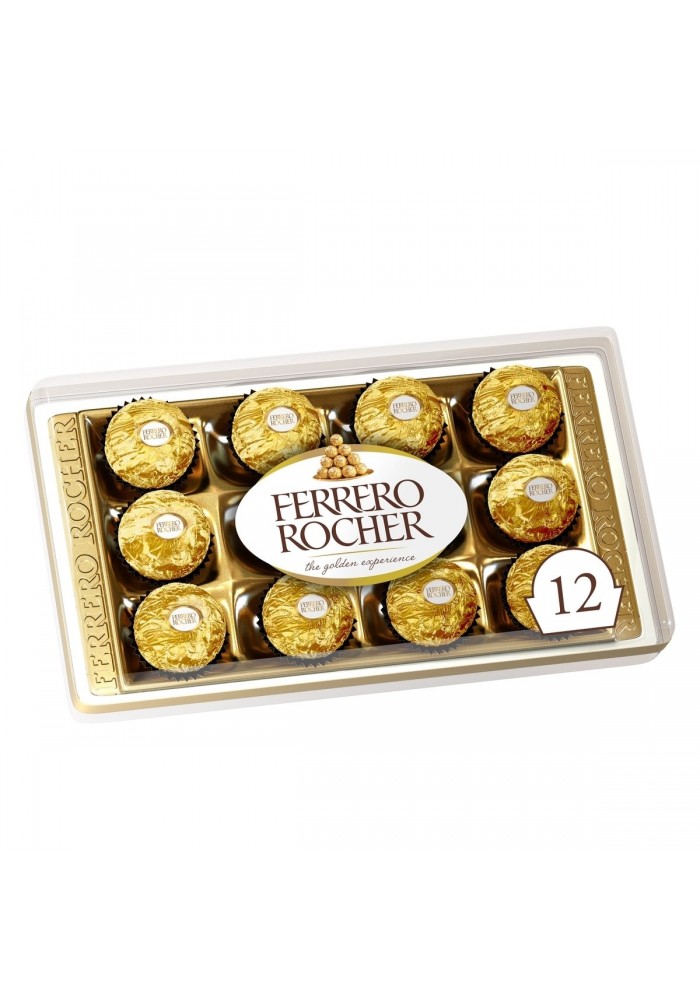 Chocolate Ferrero Rocher 12 unidades 