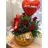 cesta de rosas chocolates
