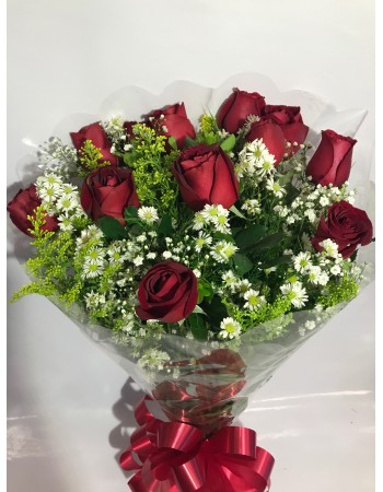 Buquê  10 Rosas 