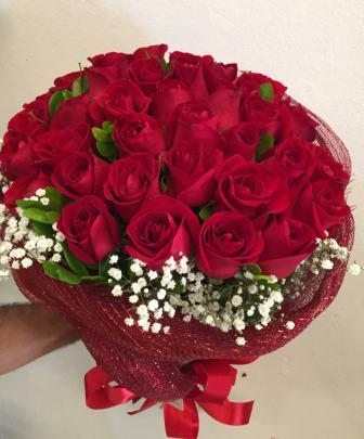 Buquê  36 Rosas  na tela